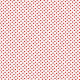 Flamenco Polka Dots Popeline Rot 2mm - Ribes y Casals