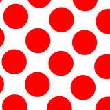 Flamenco Polka Dots Popeline Rot 60mm - Ribes y Casals