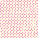 Rosa Flamenco Polka Dots Popeline 7mm - Ribes y Casals