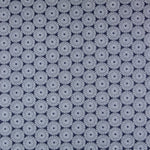 Dunkelblaue Mandala-Popeline - Ribes y Casals