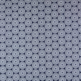 Dunkelblaue Mandala-Popeline - Ribes y Casals