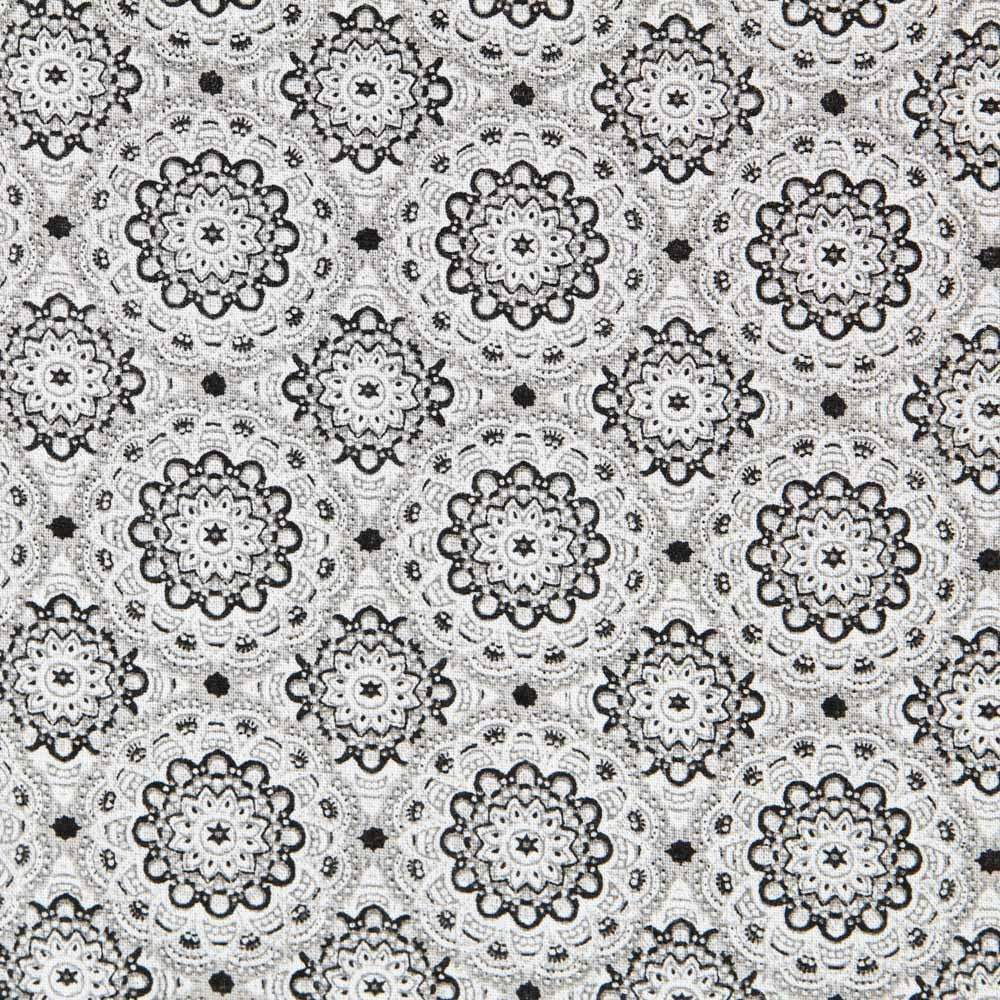 Mandala Popeline Grau - Ribes y Casals