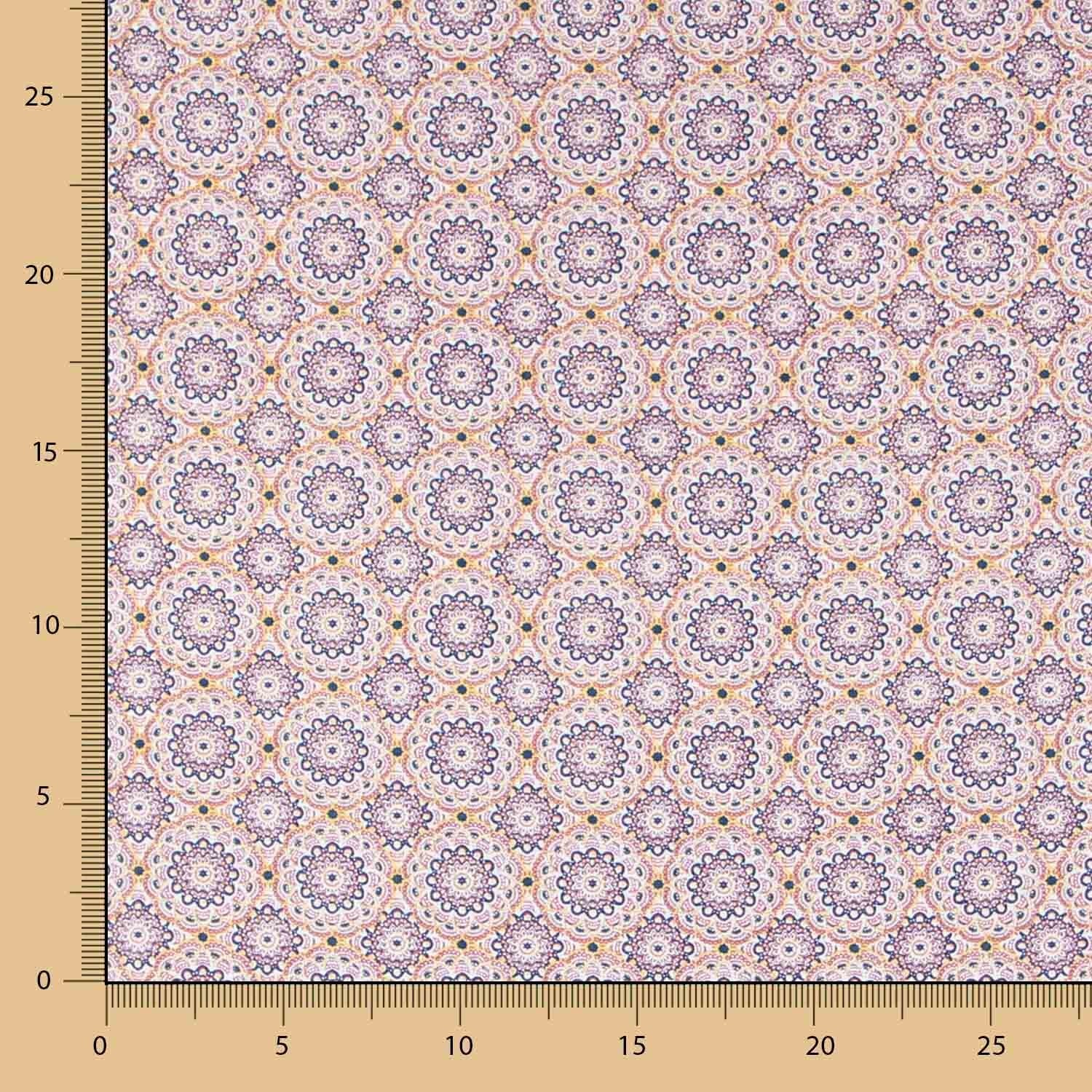 Mandala Pastell Popeline - Ribes y Casals