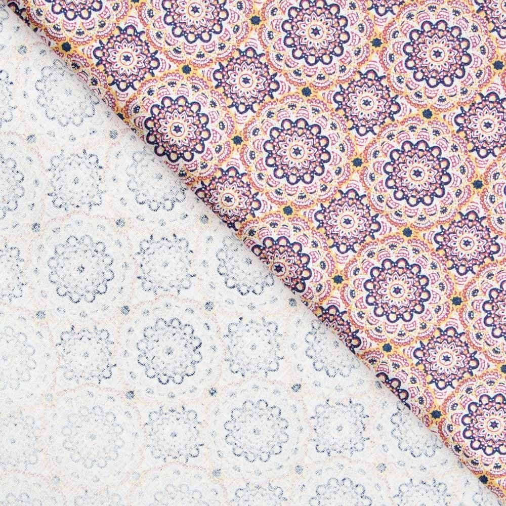 Mandala Pastell Popeline - Ribes y Casals