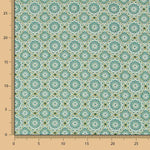 Popeline Mandala Grün - Ribes y Casals