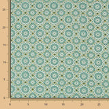 Popeline Mandala Grün - Ribes y Casals