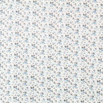 Popeline Moda Bouquet Schwarz Blau - Ribes y Casals