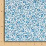 Popeline Moda Dehli Blau - Ribes y Casals