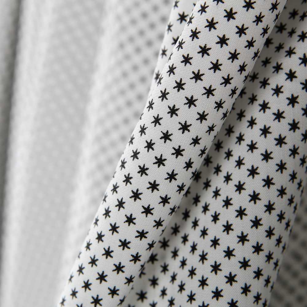 Popeline Moda Estrellitas Schwarz - Ribes y Casals