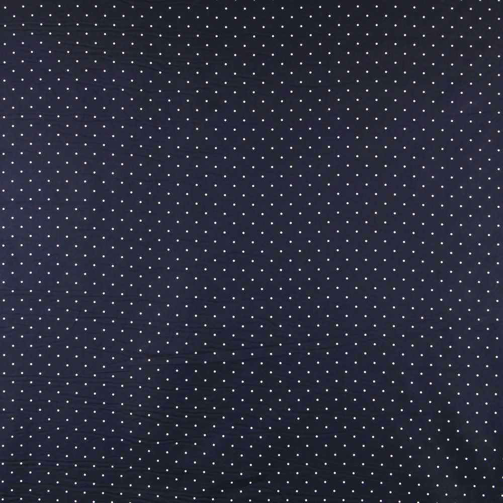 Popeline Moda Polka Dot Weiß - Ribes y Casals
