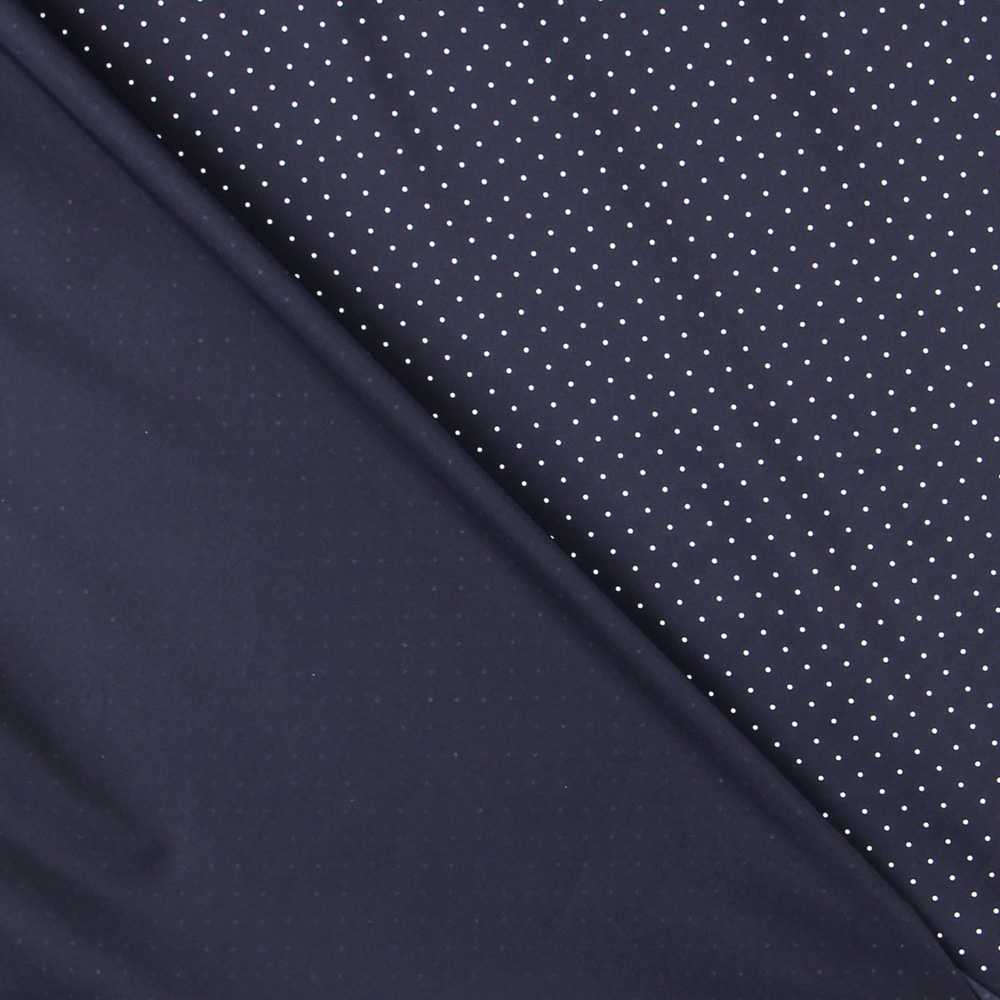 Mode Popeline weiß gepunktet 1mm - Ribes y Casals