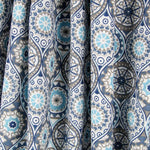 Mandala Blau Mosaik Popeline - Ribes y Casals