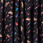 Nails Schwarze Popeline - Ribes y Casals