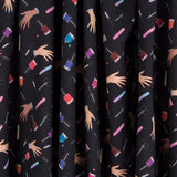 Nails Schwarze Popeline - Ribes y Casals