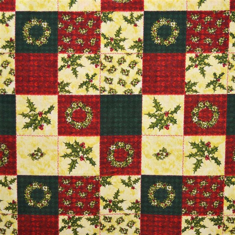 Weihnachten Popeline Plaid - Ribes y Casals