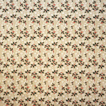 Popeline Weihnachten Mistelzweig Beige Hintergrund - Ribes y Casals