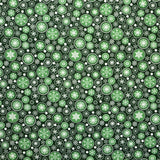 Weihnachten Popeline Schnee Schnee dunkelgrüner Hintergrund - Ribes y Casals