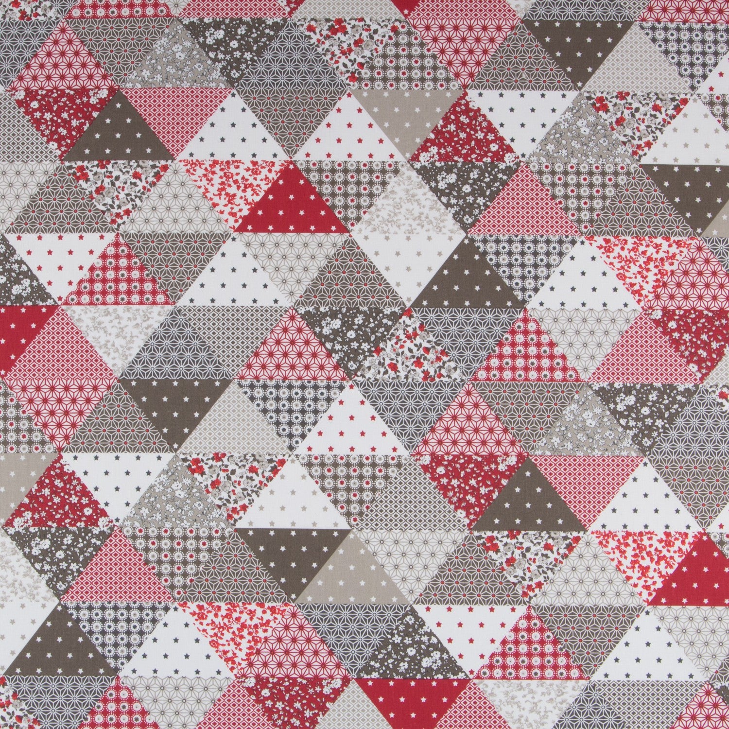Weihnachts-Patchwork-Popeline - Ribes y Casals