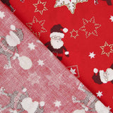 Popeline Weihnachtsmann Rot - Ribes y Casals