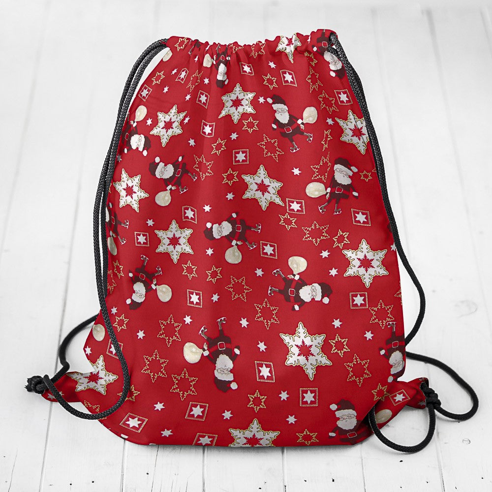 Popeline Weihnachtsmann Rot - Ribes y Casals