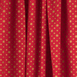 Popeline Weihnachtssterne Rot - Ribes y Casals