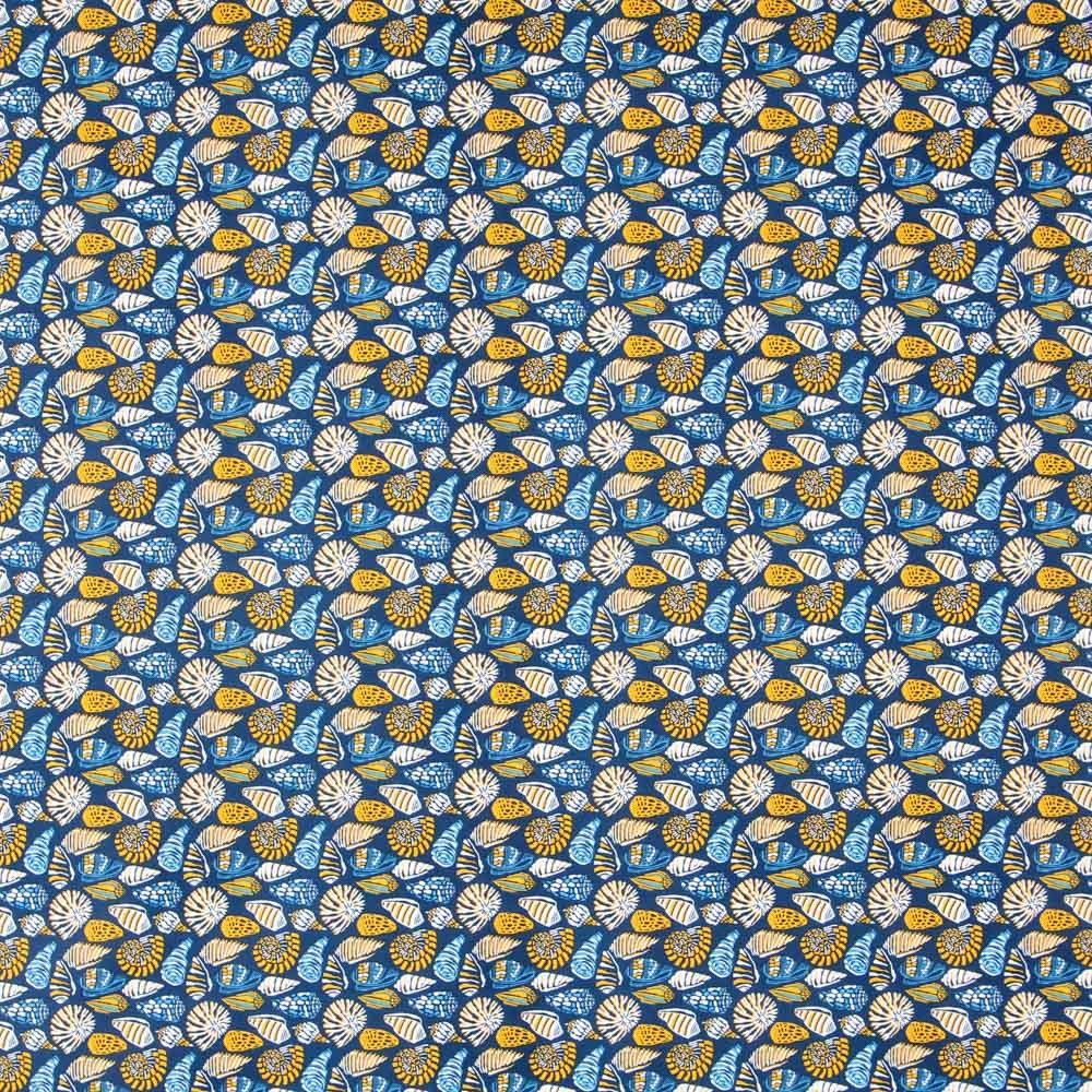 Ozean Popeline Blau - Ribes y Casals