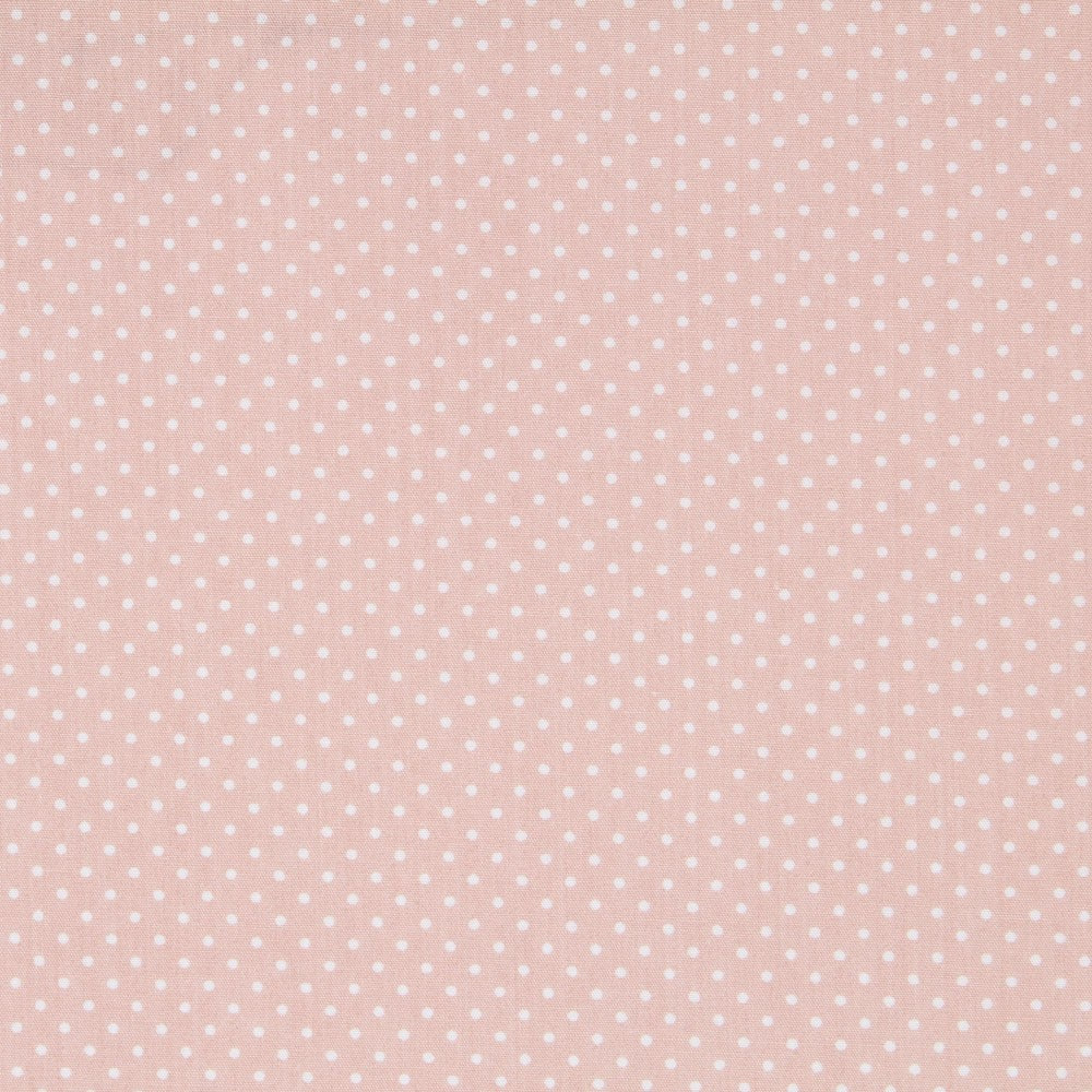 Bio-Popeline Polka Dots Lachs - Ribes y Casals