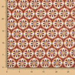 Barock Patchwork Popeline Orange - Ribes y Casals
