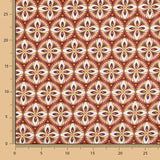 Barock Patchwork Popeline Orange - Ribes y Casals