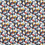 Patchwork-Popeline Bubbles Dunkelblau - Ribes y Casals