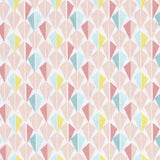 Pastellfarbene Diamanten Patchwork Popeline - Ribes y Casals