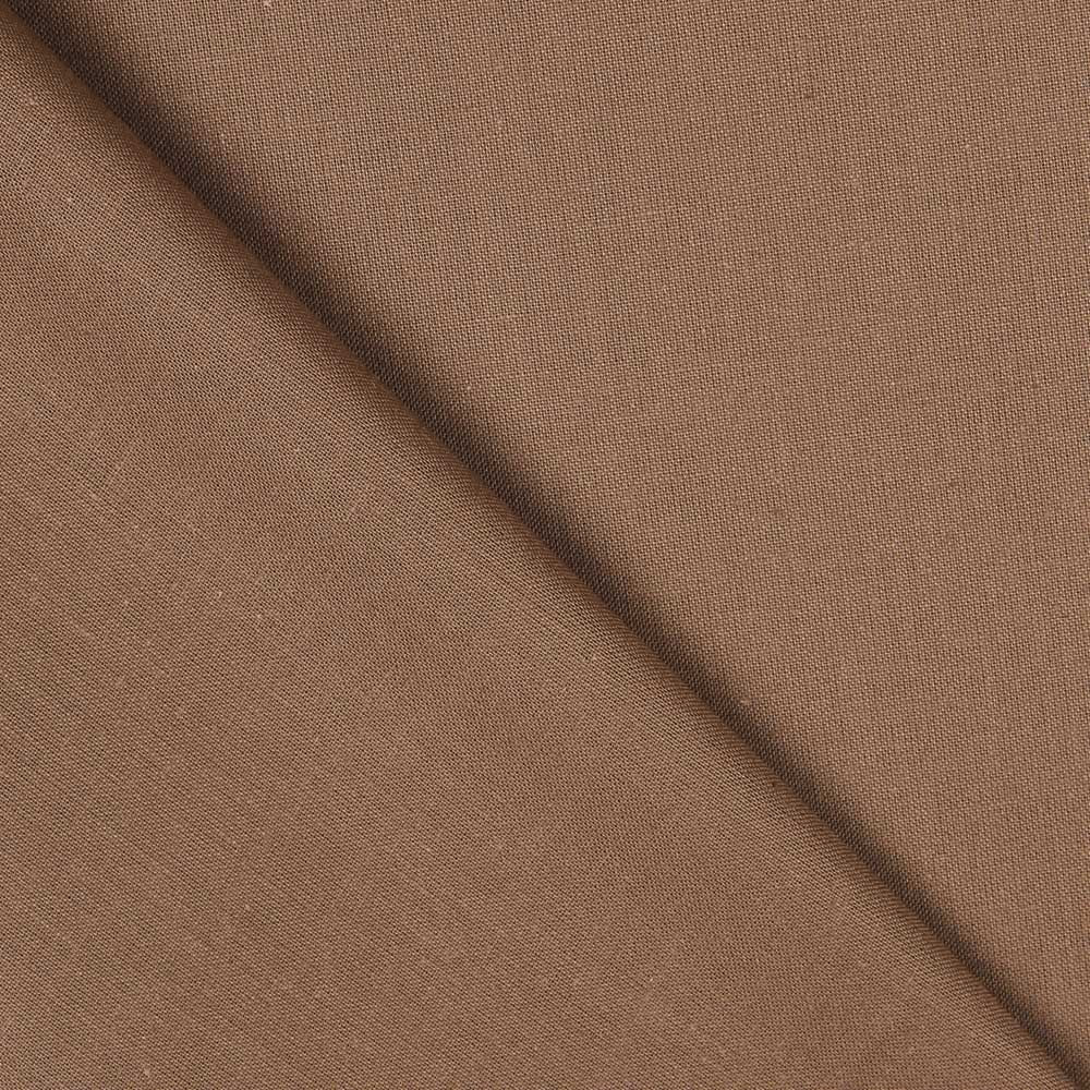 Einfarbig Patchwork Popeline Braun - Ribes y Casals