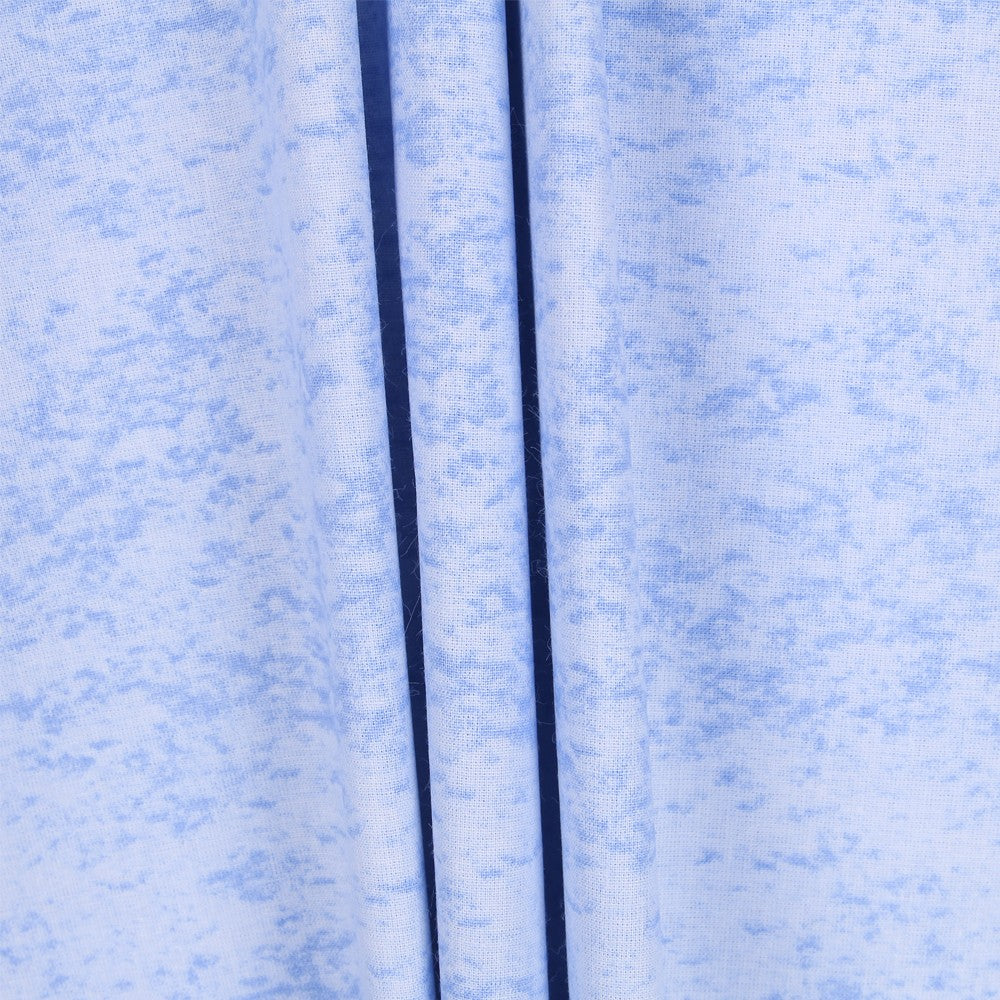 Himmelblau marmoriertes Patchwork Baumwolle - Ribes y Casals