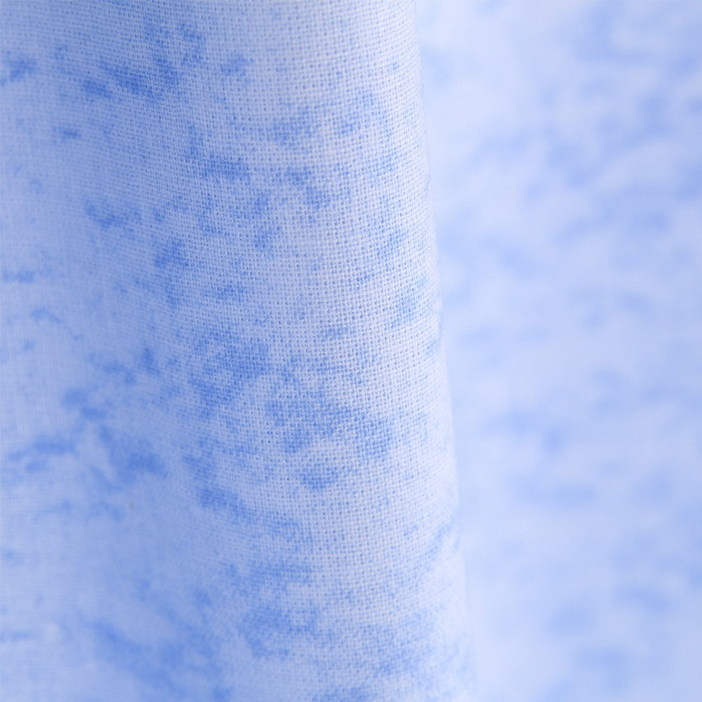 Himmelblau marmoriertes Patchwork Baumwolle - Ribes y Casals