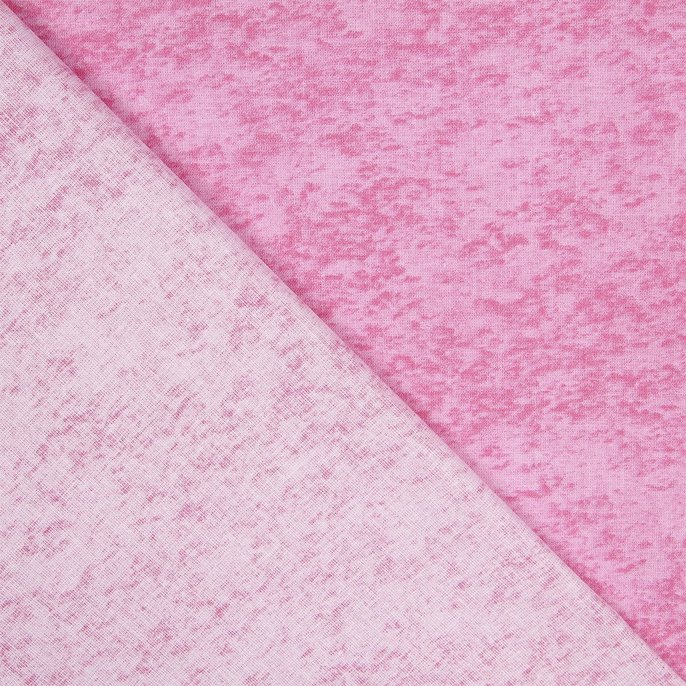 Baumwoll-Patchwork Baumwolle marmoriert Bubblegum Pink - Ribes y Casals