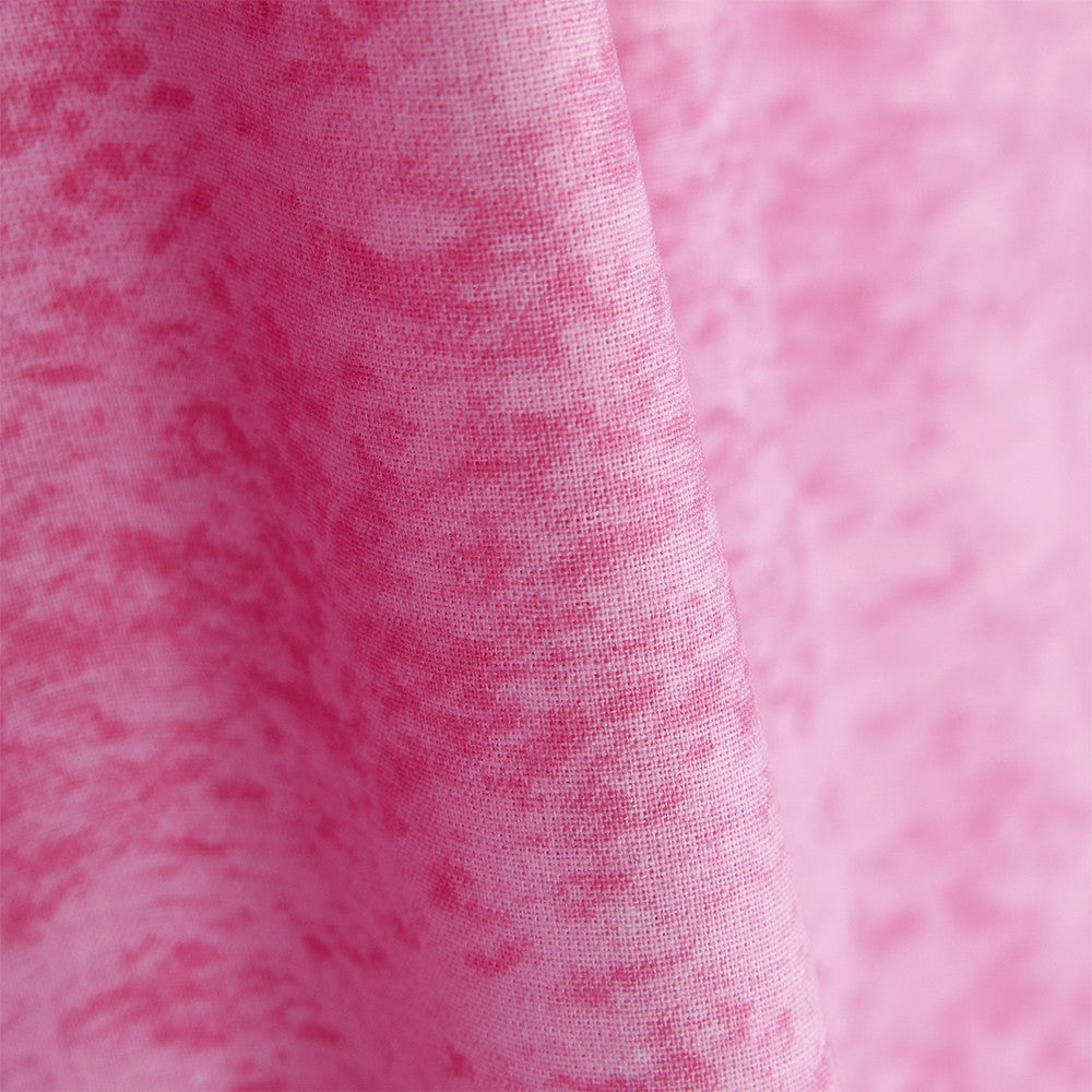 Baumwoll-Patchwork Baumwolle marmoriert Bubblegum Pink - Ribes y Casals