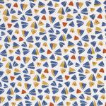Patchwork Popeline-Motive Blau - Ribes y Casals