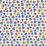Patchwork Popeline-Motive Blau - Ribes y Casals