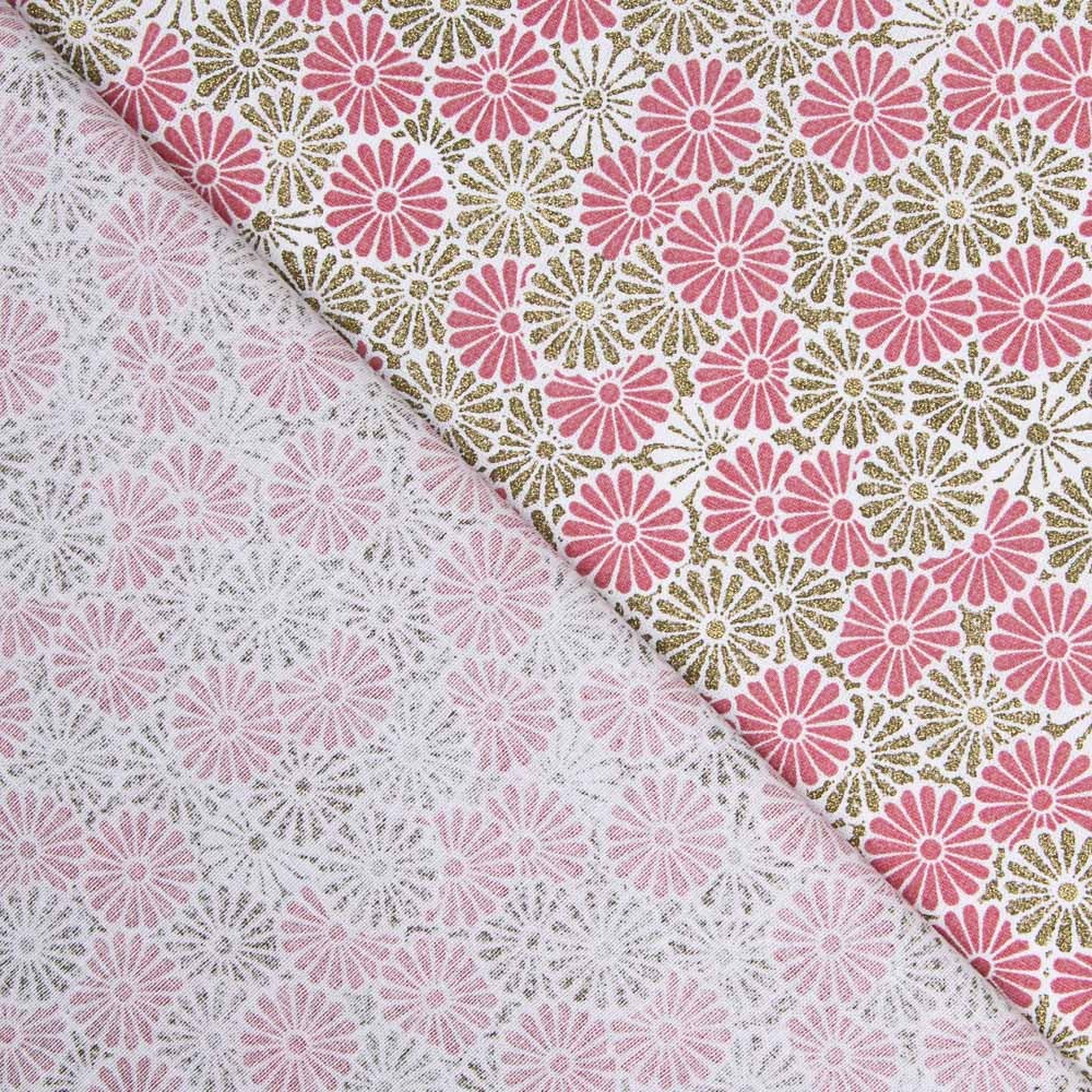 Patchwork Popeline Nikki Koralle - Ribes y Casals