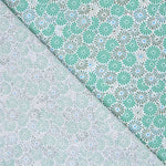 Popeline Patchwork Nikki Grün - Ribes y Casals