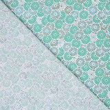 Popeline Patchwork Nikki Grün - Ribes y Casals