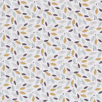 Popeline Patchwork Blütenblätter Grünliche Blütenblätter - Ribes y Casals