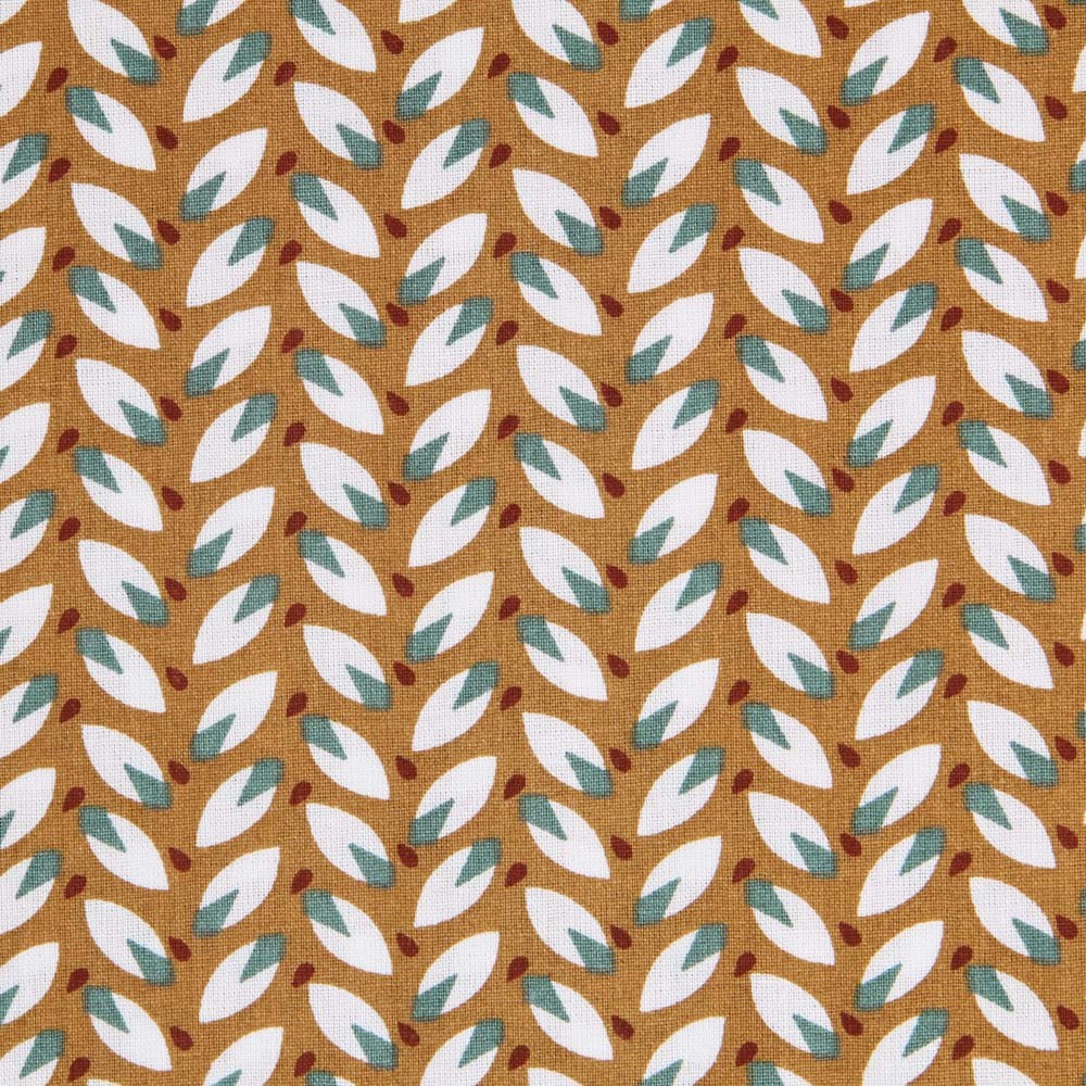 Patchwork Popeline West Ocker - Ribes y Casals