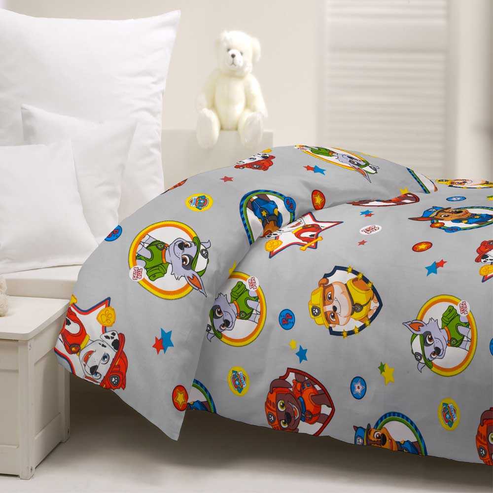 Paw Patrol Popeline Grau - Ribes y Casals