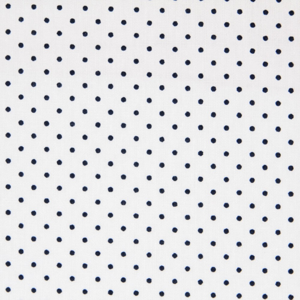 Petit Dots Popeline Marineblau - Ribes y Casals