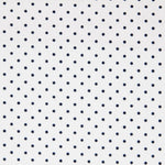 Petit Dots Popeline Marineblau - Ribes y Casals