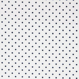 Petit Dots Popeline Marineblau - Ribes y Casals