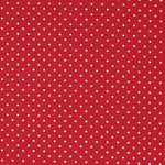 Petit Dots Popeline Rot - Ribes y Casals