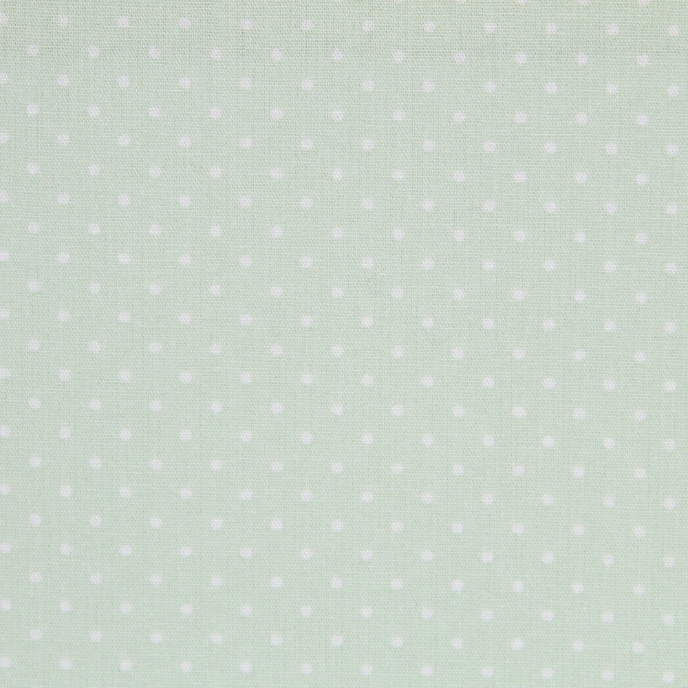 Petit Dots Wasser Grün Popeline - Ribes y Casals
