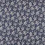 Popeline Zweige Mitternachtsblau - Ribes y Casals